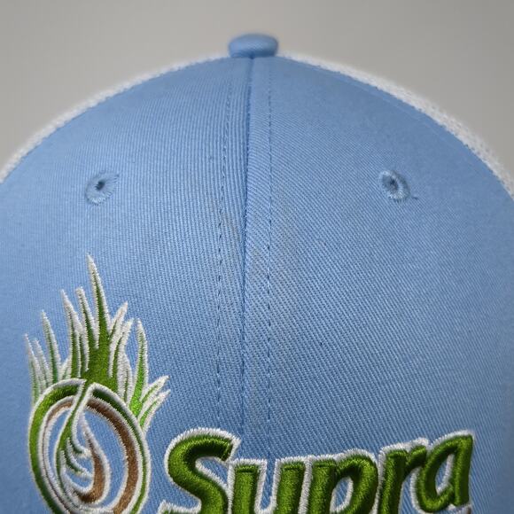 Supra International Snapback Mesh Back Trucker Hat Blue One Size The Game - Picture 3 of 10